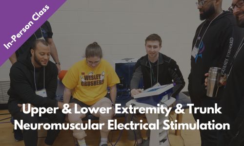Upper & Lower Extremity & Trunk Neuromuscular Electrical Stimulation [In-Person]